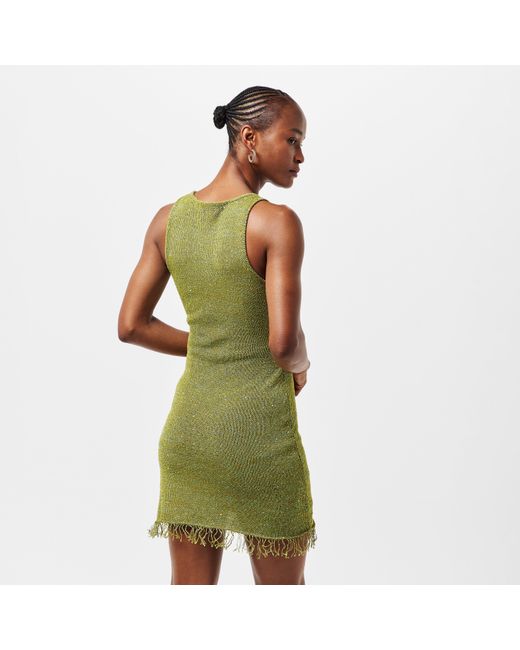 Asta Resort Green Natalia Tailored Mini Dress
