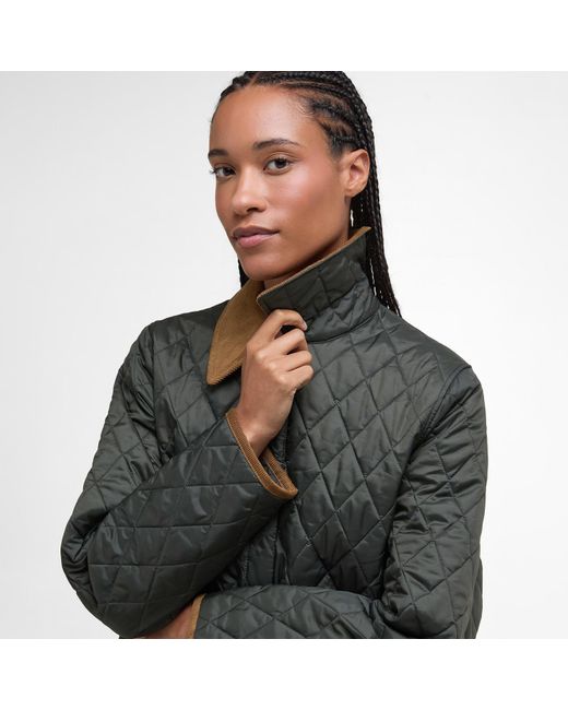 Barbour Green Modern Liddesdale Quilted Jacket