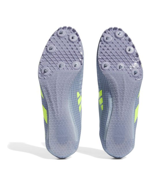 Adidas Blue Sprintstar Track Running Spike for men