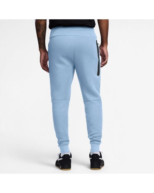 Nike Blue Tech Fleece Joggers for men