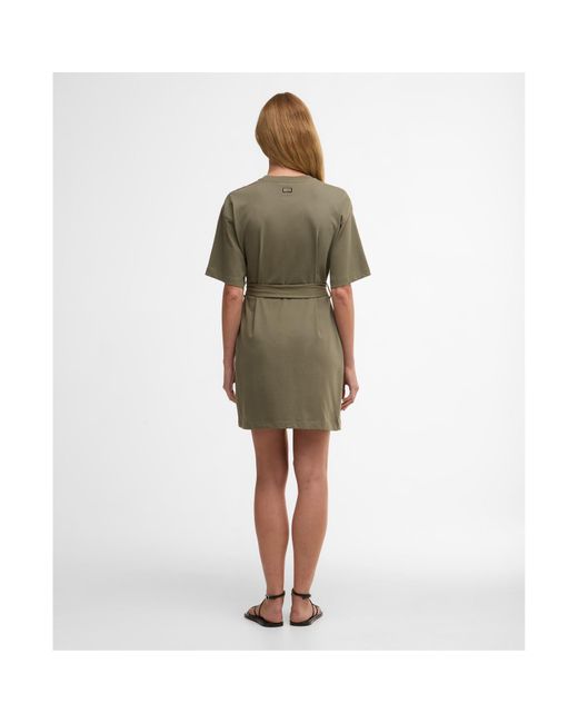 Barbour Green Uma Mini Dress