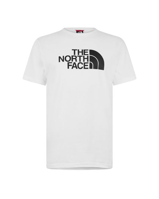 The North Face White Regular Fit Short Sleeve T-Shirt for men