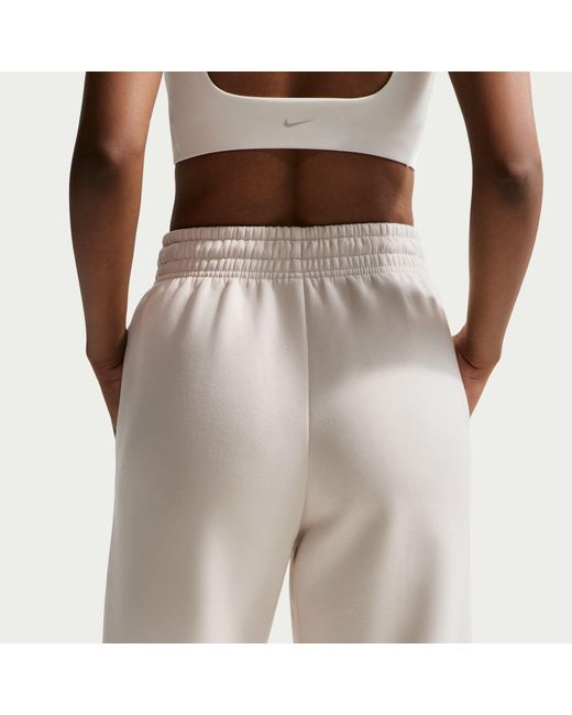 Nike Natural Open Hem Fleece Jogging Bottoms