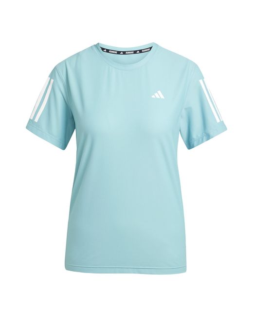 Adidas Blue Own The Run T-Shirt