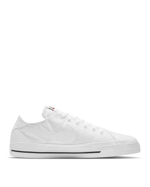 Nike White Court Legacy Canvas Shoes for men