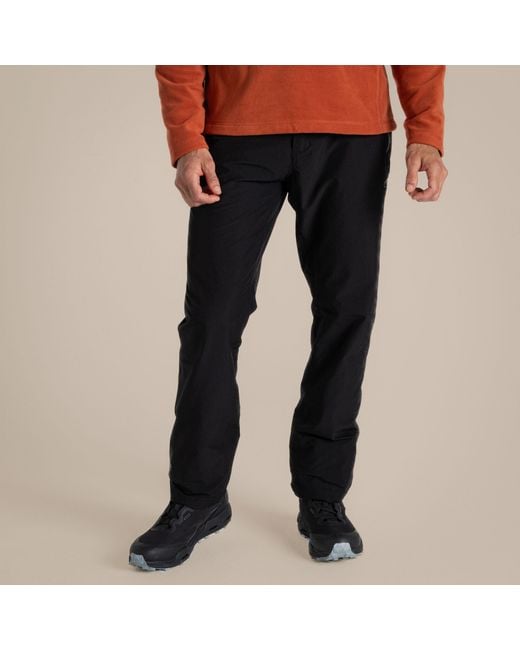 Craghoppers Black Kiwi Pro Waterproof Trousers for men