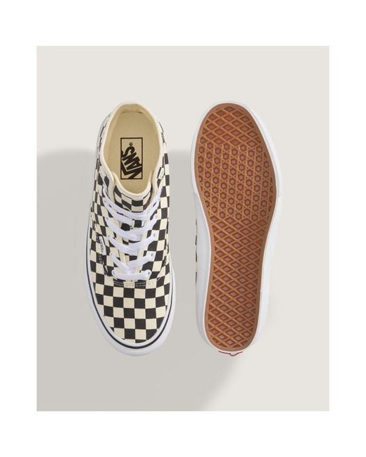 Vans White Authentic Hi
