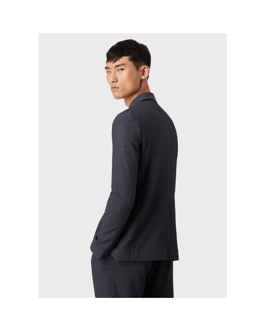 Emporio Armani Blue Emporio 1 Btn Blzr Sn99 for men