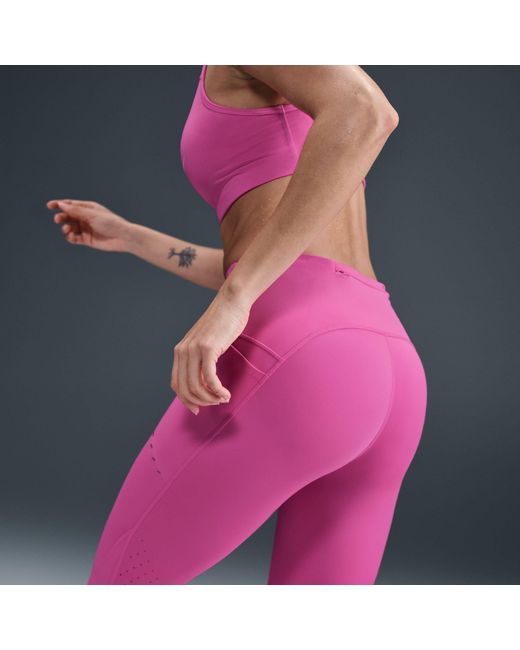 Nike Pink Swift 7/8 Tights