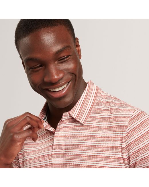 Ted Baker Pink Short Sleeve Polo Shirt for men