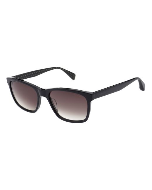 Ted Baker Brown Bak Reef Uv Protection Rectangle Sunglasses for men