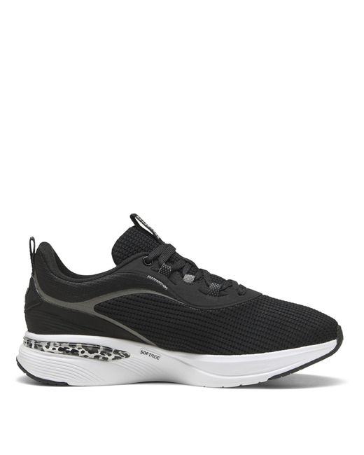 PUMA Black Softride Charm Animal Ld62