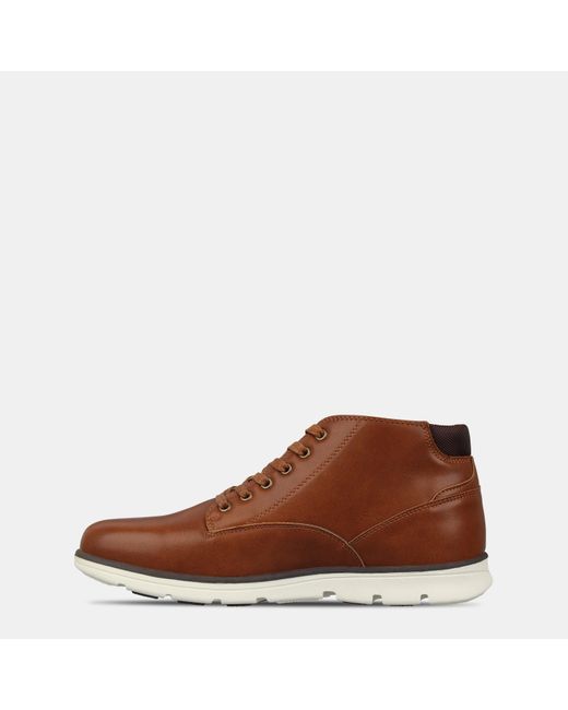 Deakins Brown Milos Toecap Shoe for men