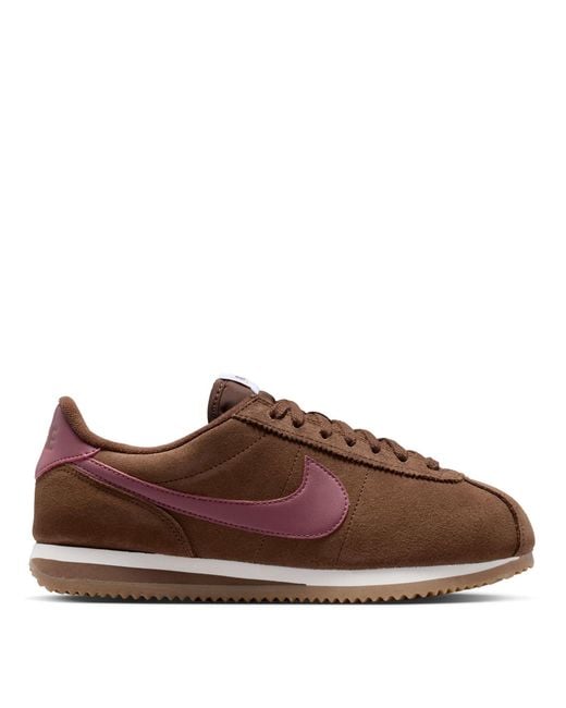 Nike Brown Cortez Textile Runners