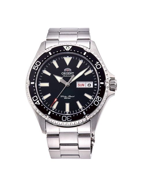 Orient Metallic Mako Iii Automatic Stainless Steel Bracelet Watch for men