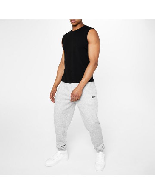 Lonsdale Black Sleeveless T-Shirt for men