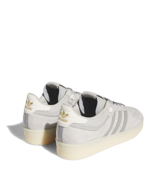 Adidas Originals Gray Rivalry Low-Top Trainers for men
