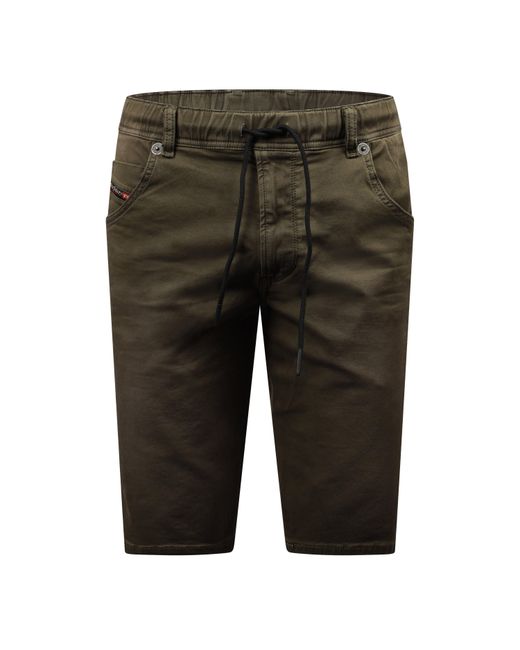 DIESEL Gray D-Krooshort-Ne Denim Shorts for men