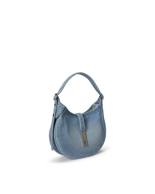Polo Ralph Lauren Blue Id Small Shoulder Bag