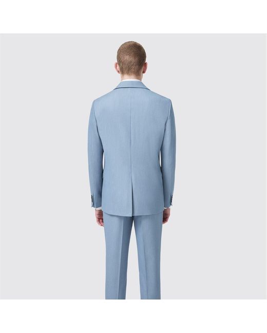 Twisted Tailor Blue Ellroy Slim Fit Jacket for men