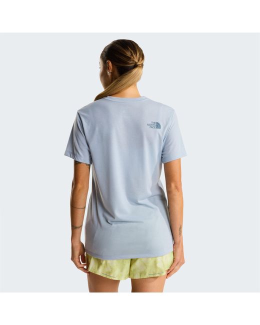 The North Face Blue Tnf Bitmap Tee