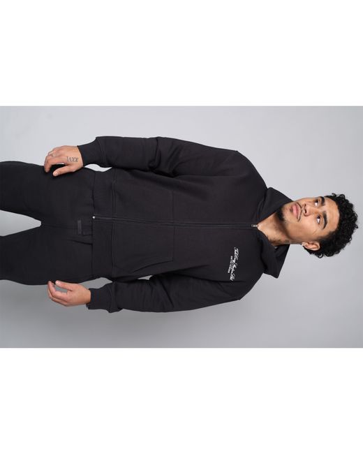 TELA CRUZ Blue Studio Full Zip Hoodie for men