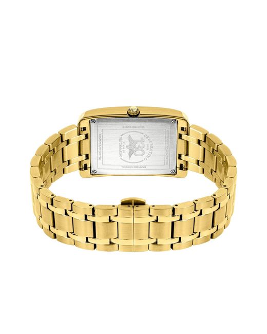 Rotary Metallic Heritage Astoria Rectangular Ss Watch for men