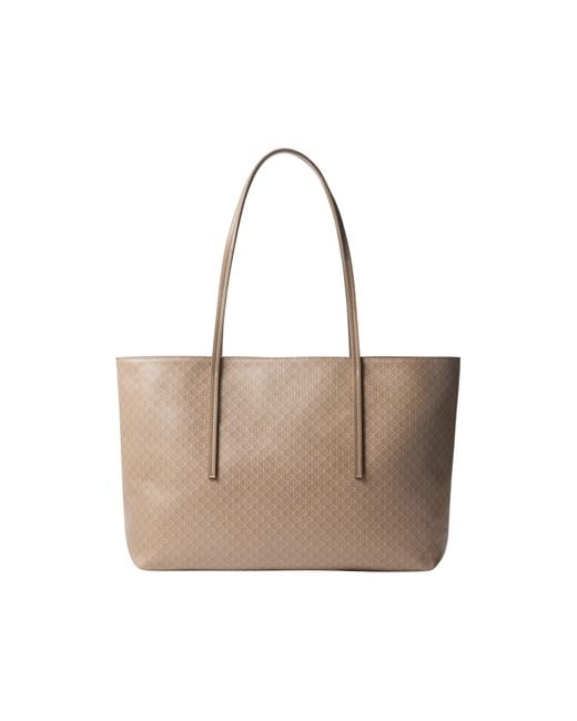 Calvin Klein Natural Ck All Over Print Tote Bag