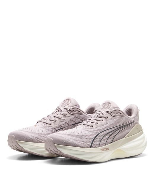 PUMA White Foreverrun 3 Ld71