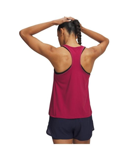 Under Armour Red Knockout Tank Top