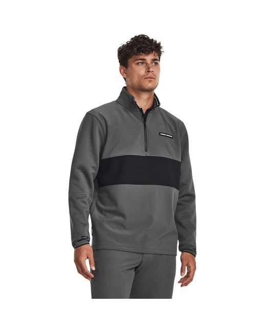Under Armour Gray Daytona Crew Neck Jumper for men
