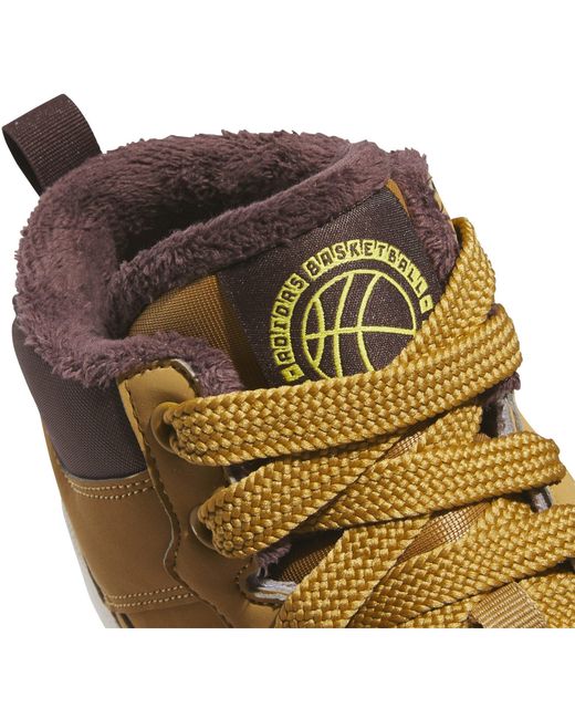 Adidas Brown Rcourt High-Top Trainers for men