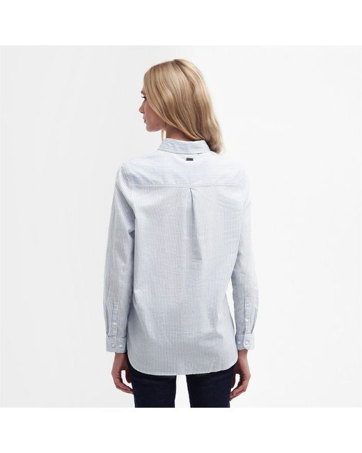 Barbour White Beachfront Shirt