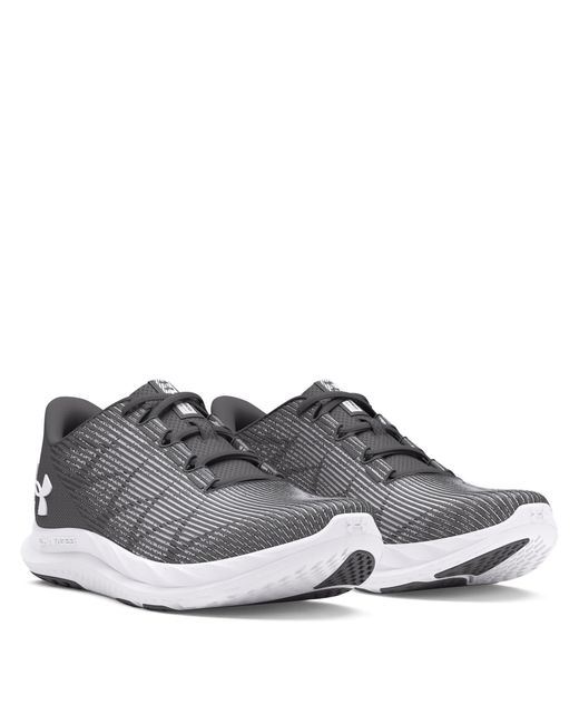 Under Armour Gray Speed Swift Running Shoes for men