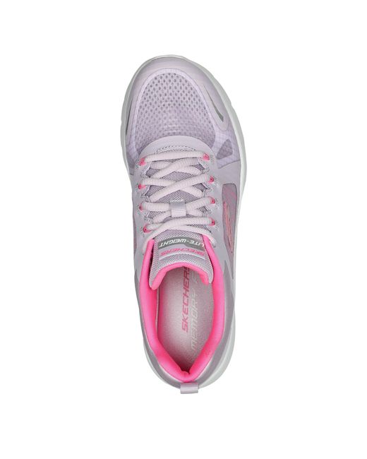 Skechers Purple Casual Low-Top Trainers