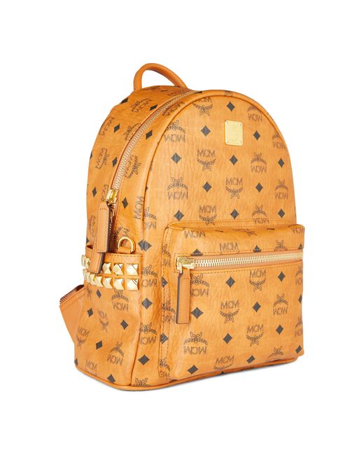 MCM Yellow Stark Backpack