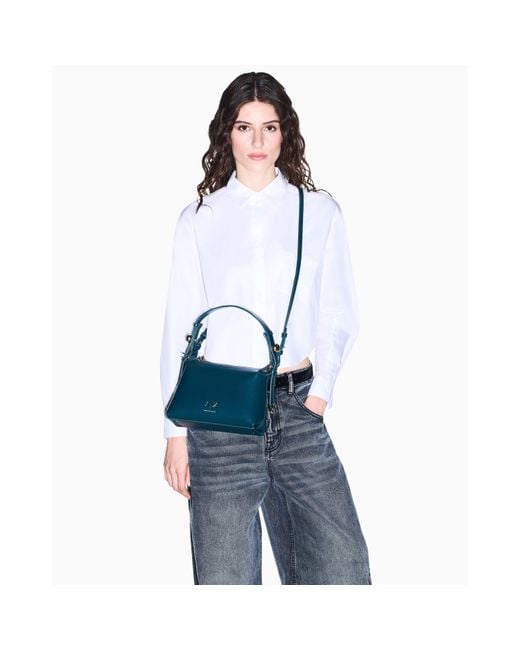 ARMANI EXCHANGE Blue Shoulder Bag