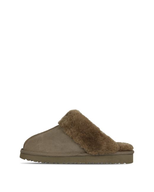 Jack Wills Brown Mule Slippers