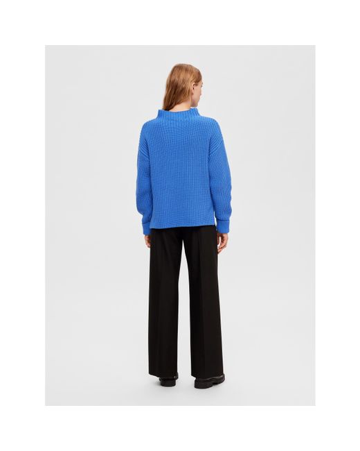 SELECTED Blue Selma Knit