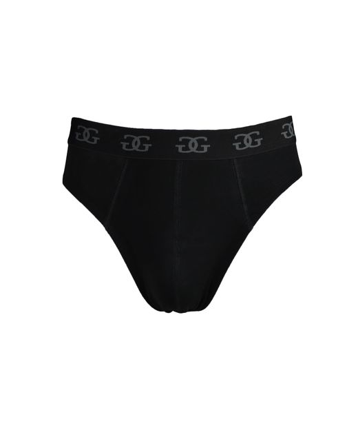 GIORGIO Black Essential 5-Pack Briefs for men