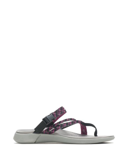 Hush Puppies Black Good Toepost Sandal