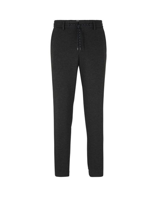 Boss Black Closed Hem Jogging Bottoms for men