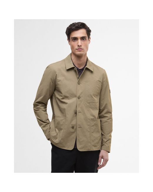 Barbour Green Douglas Long Sleeve Overshirt for men
