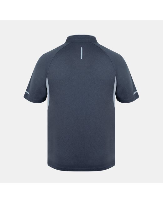 Karrimor Blue Zipped Short Sleeve Performance Running Top for men