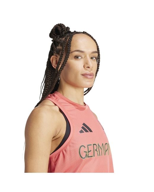 Adidas Pink Team D Tank