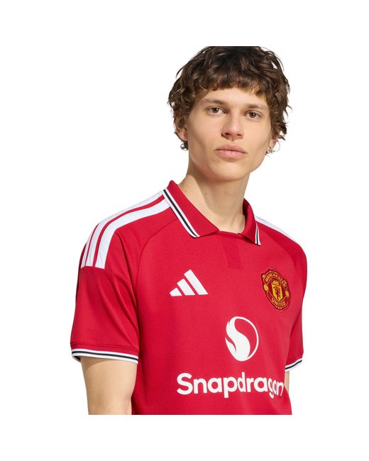 Adidas Red Manchester United Home Shirt 2026/27 for men