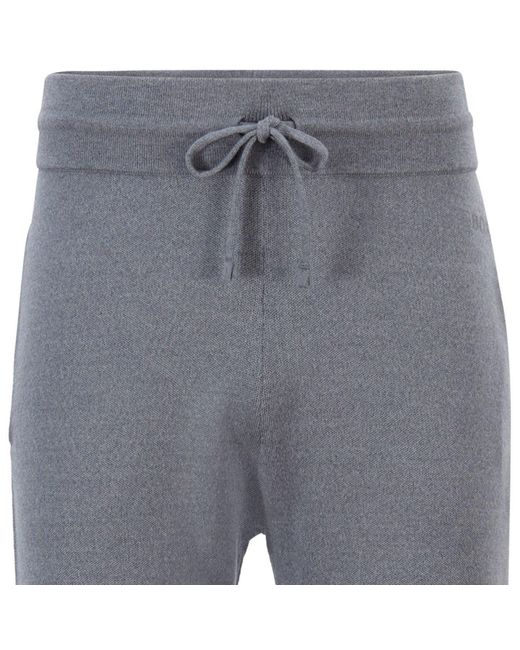 Boss Gray Kallio R 10237178 01 Straight Leg Trousers for men