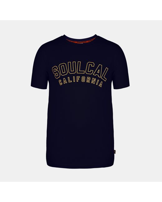 SoulCal & Co California Blue Graphic Print T-Shirt for men
