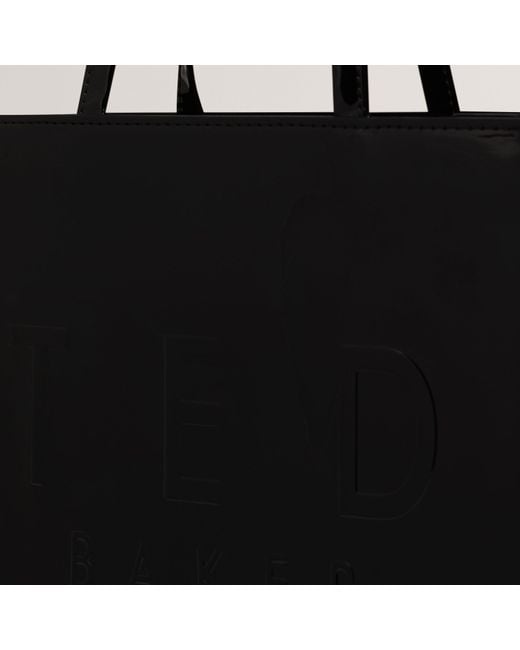 Ted Baker Black Webbing Small Icon Tote Bag