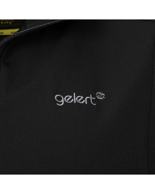 Gelert Black Softshell Fleece Lined Sleeveless Gilet for men
